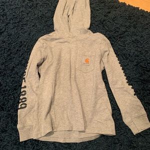 Carhartt boys long sleeve with Hoodie